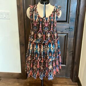 Chiffon Ruffle Dress